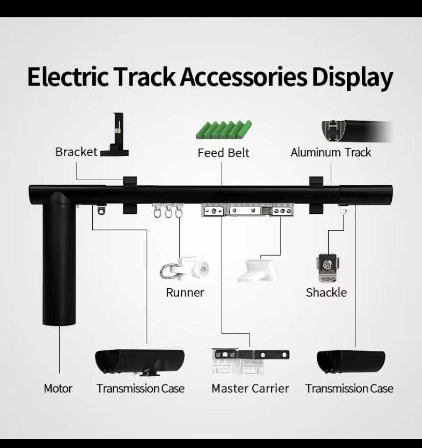 Motorized Curtains Remote Control