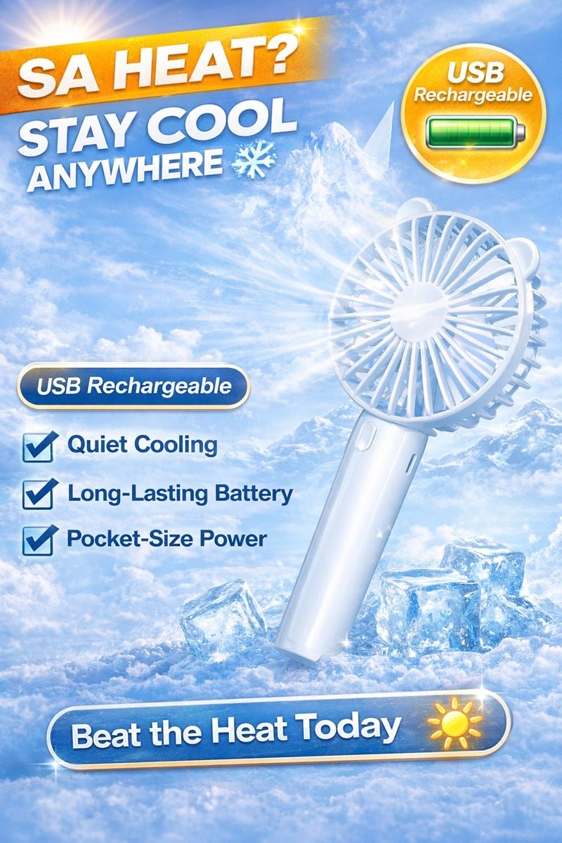HeatBuster Pocket Fan ⭐