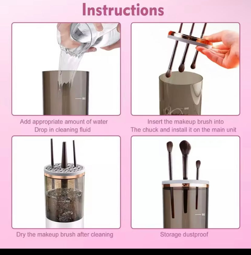 Electric Make up brush cleaner