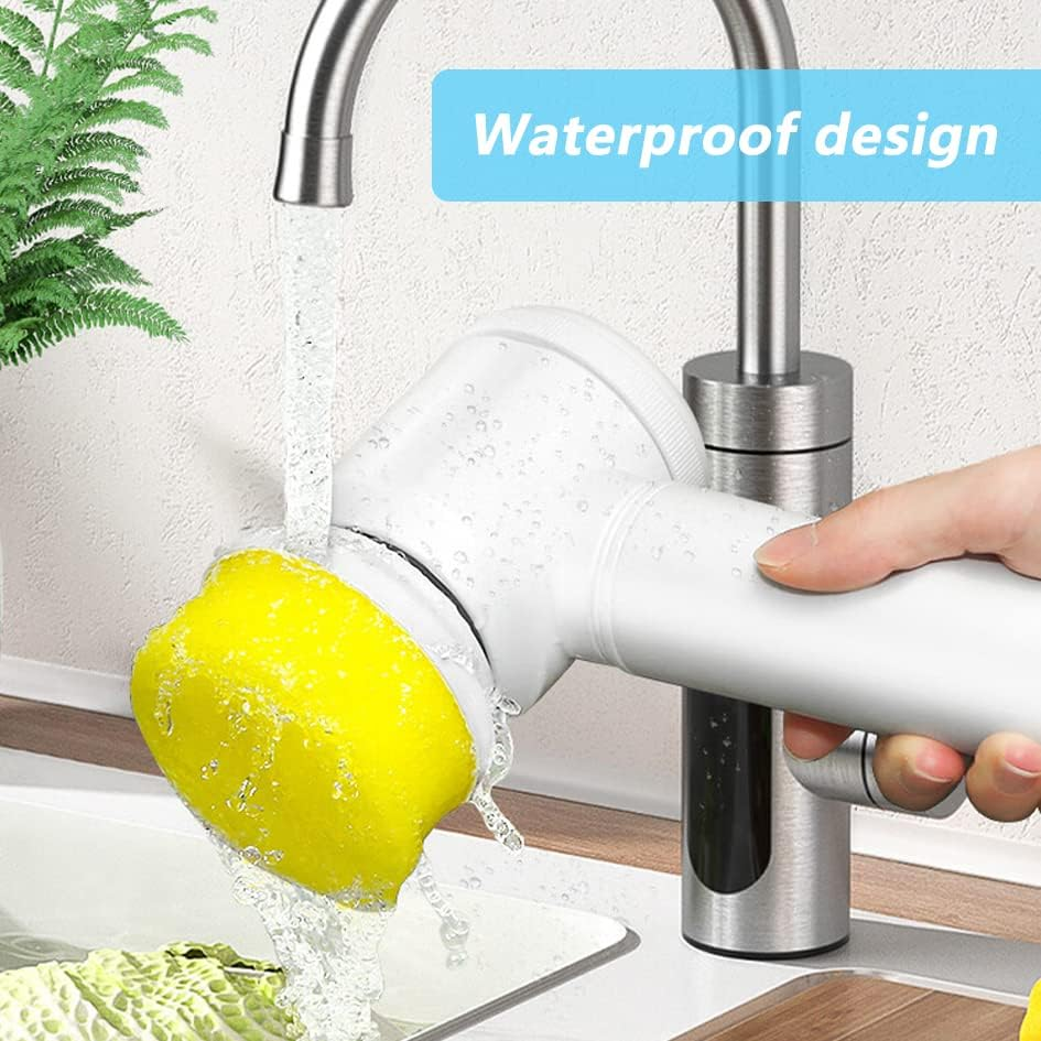 3 in 1 Wireless Electric Spin Scrubber
