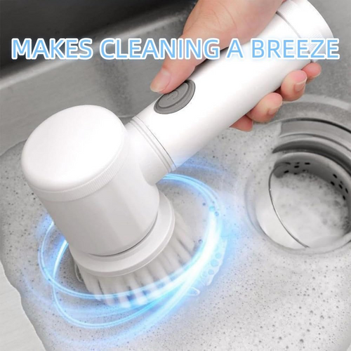 3 in 1 Wireless Electric Spin Scrubber