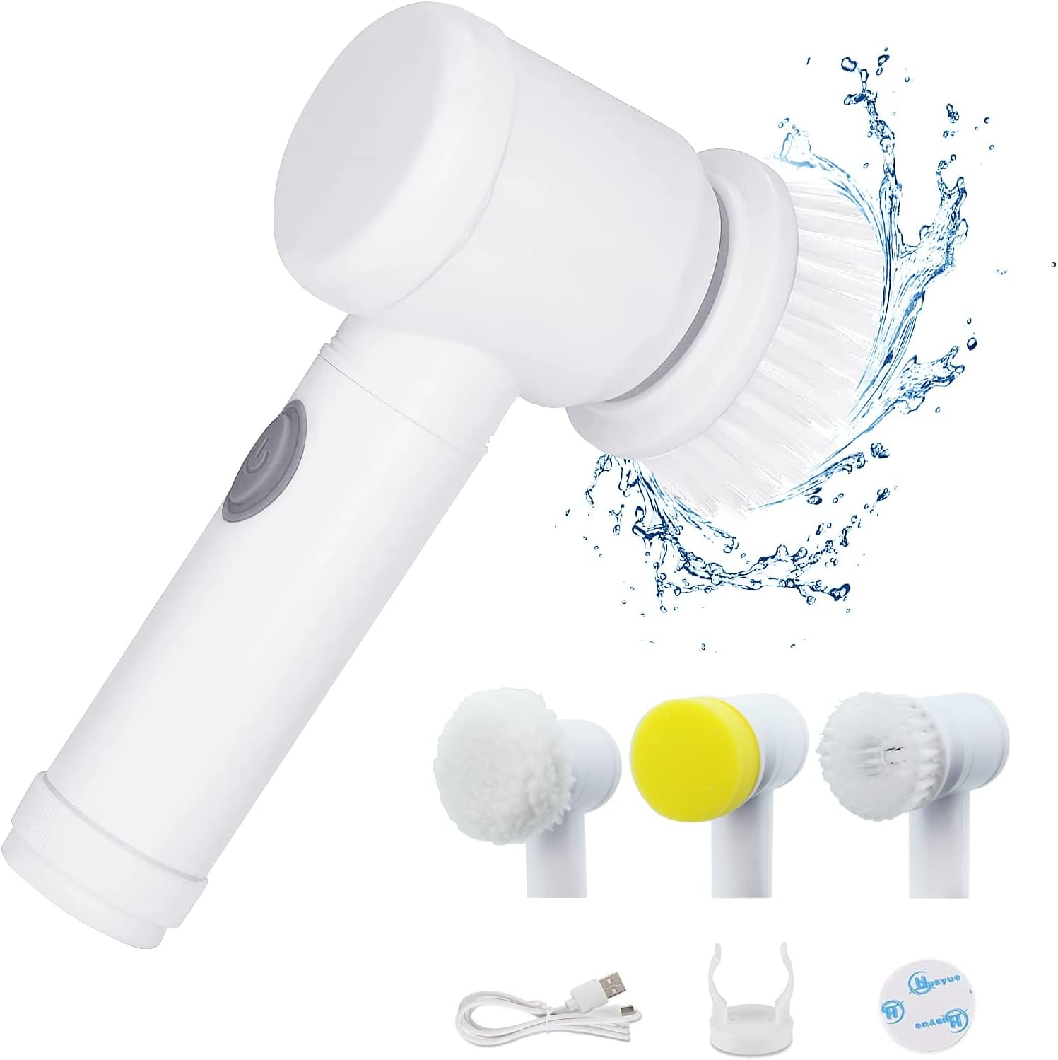 3 in 1 Wireless Electric Spin Scrubber