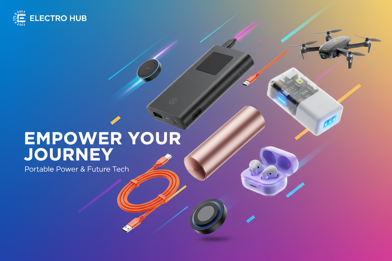 Modern Tech Accessories Hero